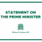 Statement on the Prime Minister by Richard Graham MP
